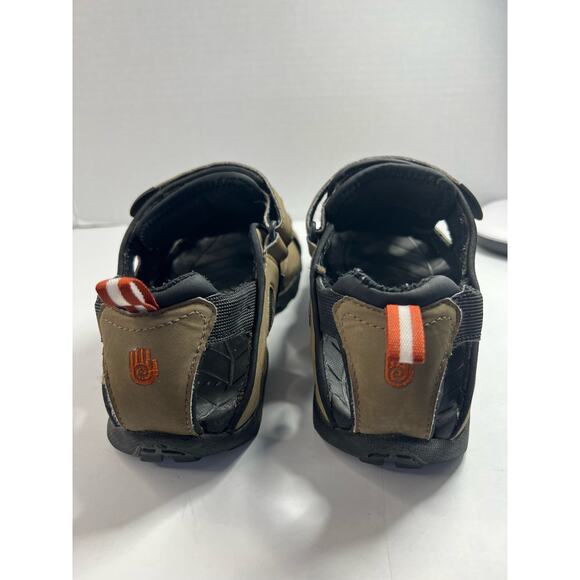 Teva Men’s Flintwood Flat Water Sandals Brown Sport Outdoor Hiking Shoes Sz 9 - Picture 5 of 9